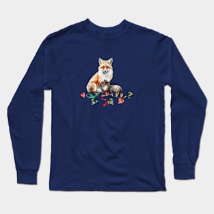 Fox's Christmas Long Sleeve T-Shirt